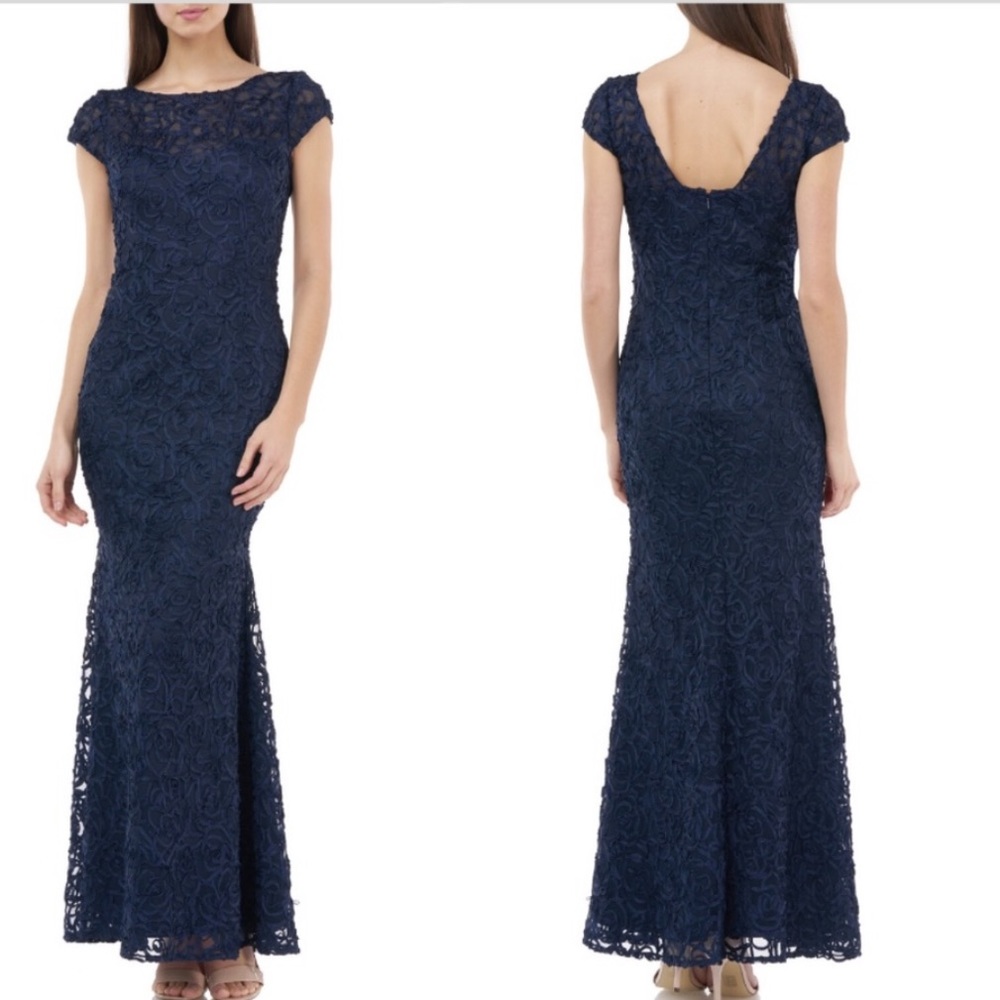 🆕 🍓 JS Collection Soutache Mesh Gown